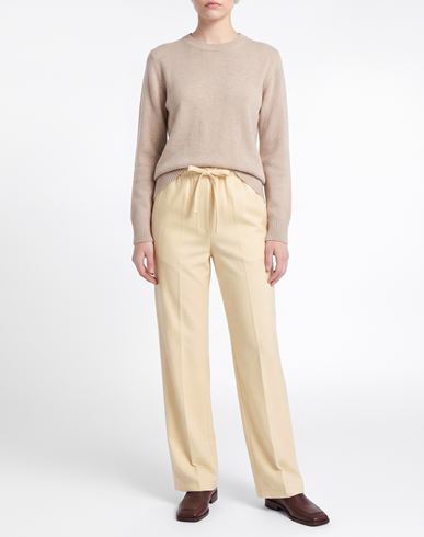 Forte_forte Woman Pants Beige Size 2 Wool, Polyamide