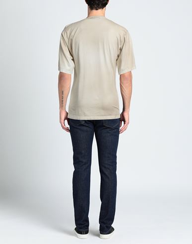 Man T-shirt Beige