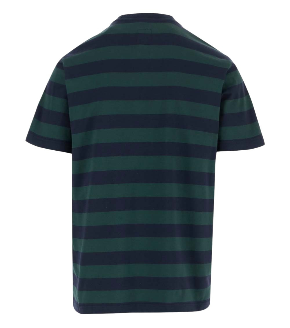 Multicolor Stripes Crew Neck T-Shirt