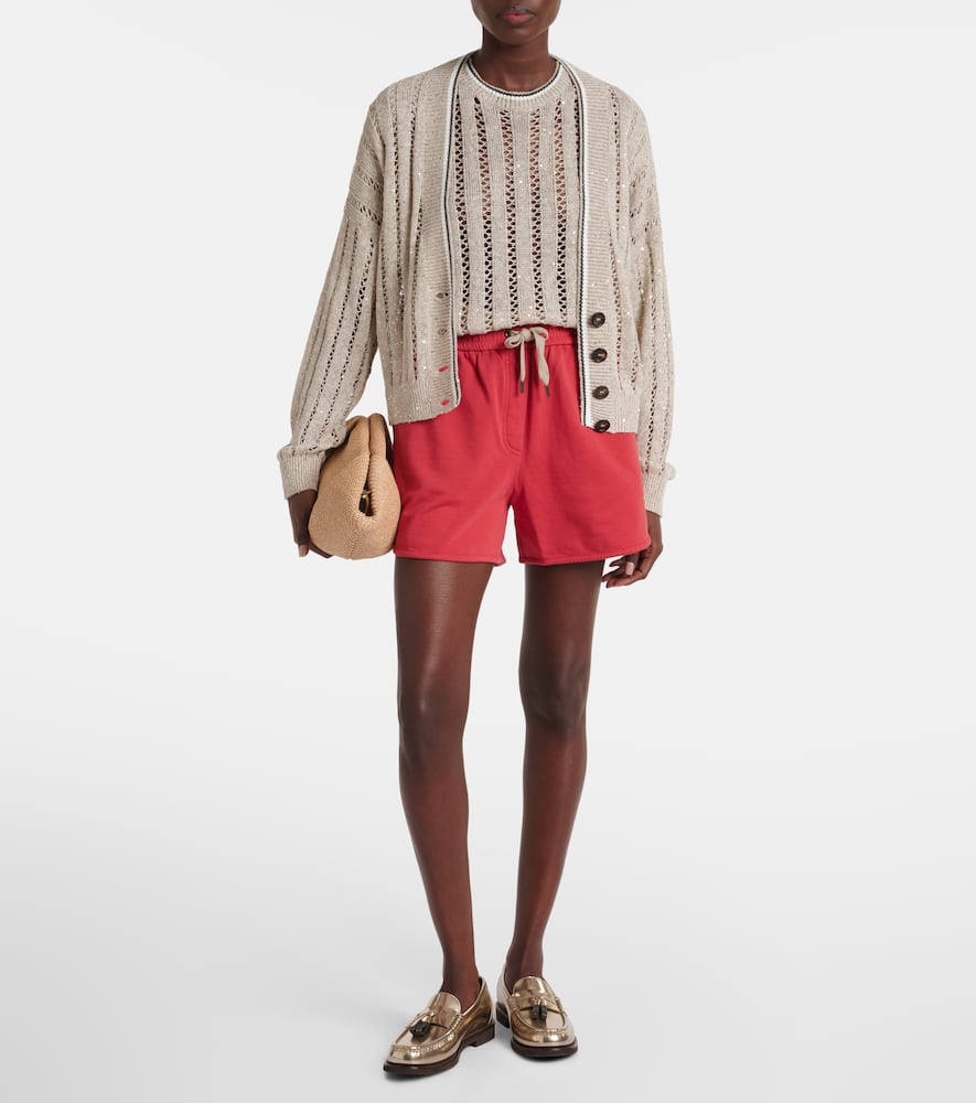 Cotton bermuda shorts