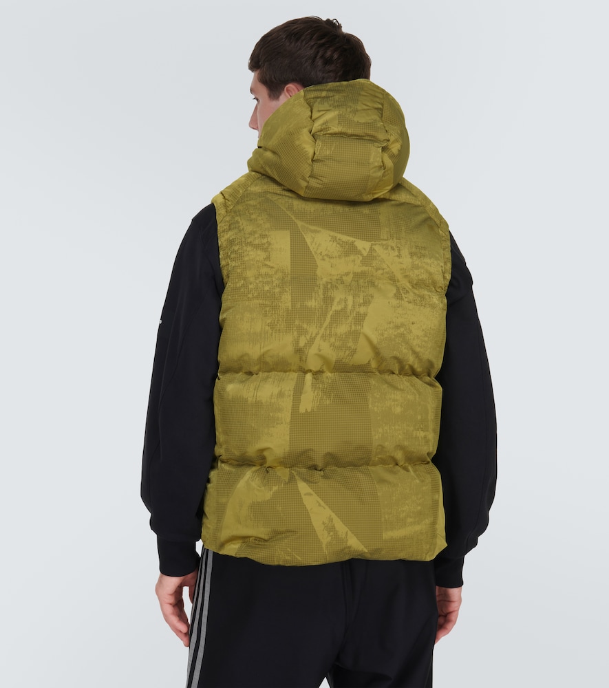 Trompe-l'ail down vest