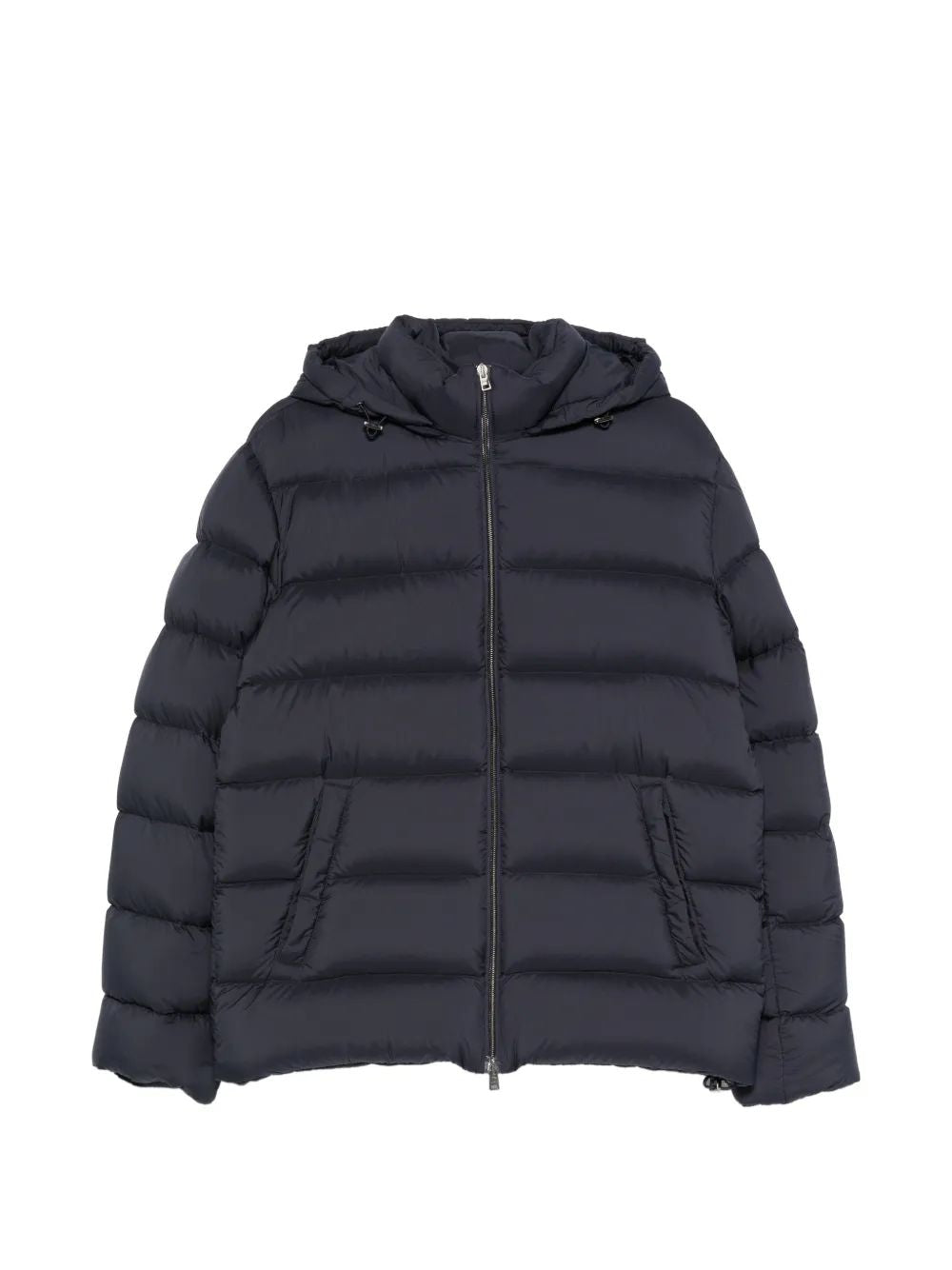Men's Quilted Hooded Jacket