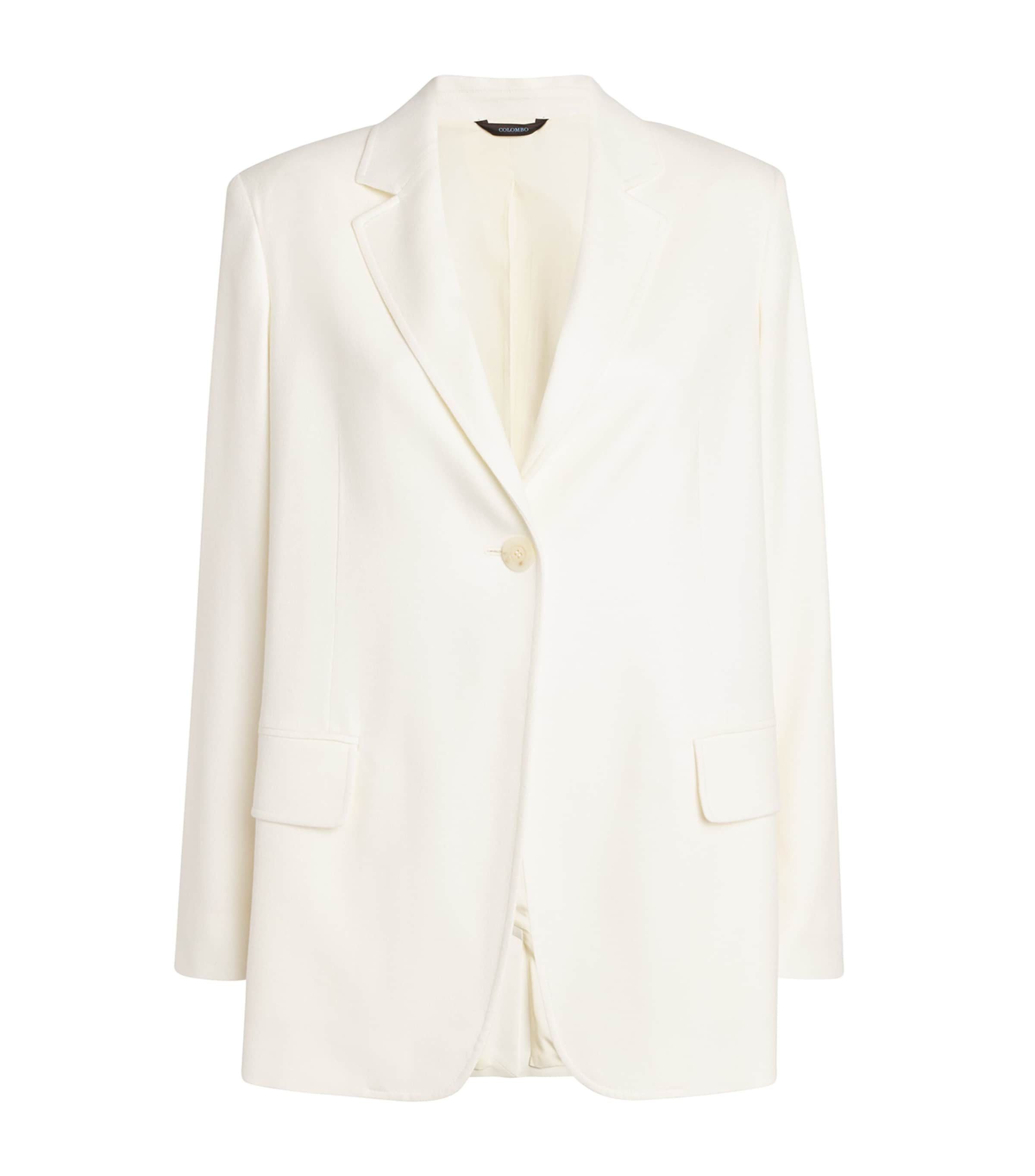 Cashmere-Silk Blazer