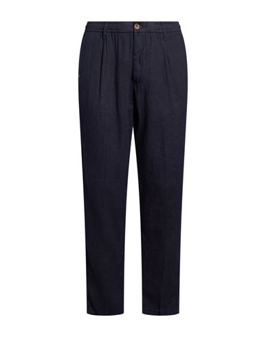 Man Pants Navy Size 36 Linen
