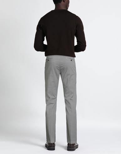 Man Pants Light grey Size 28 Cotton, Elastane