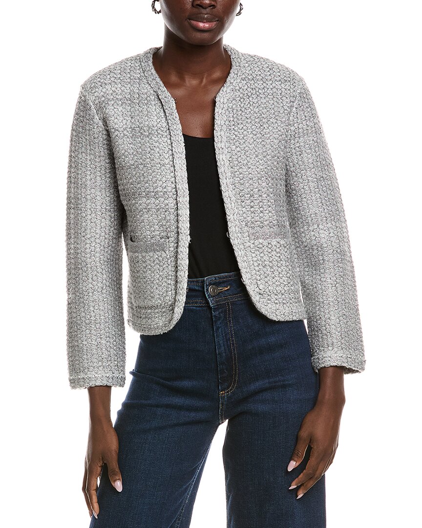 Tweed Wool-Blend Cardigan