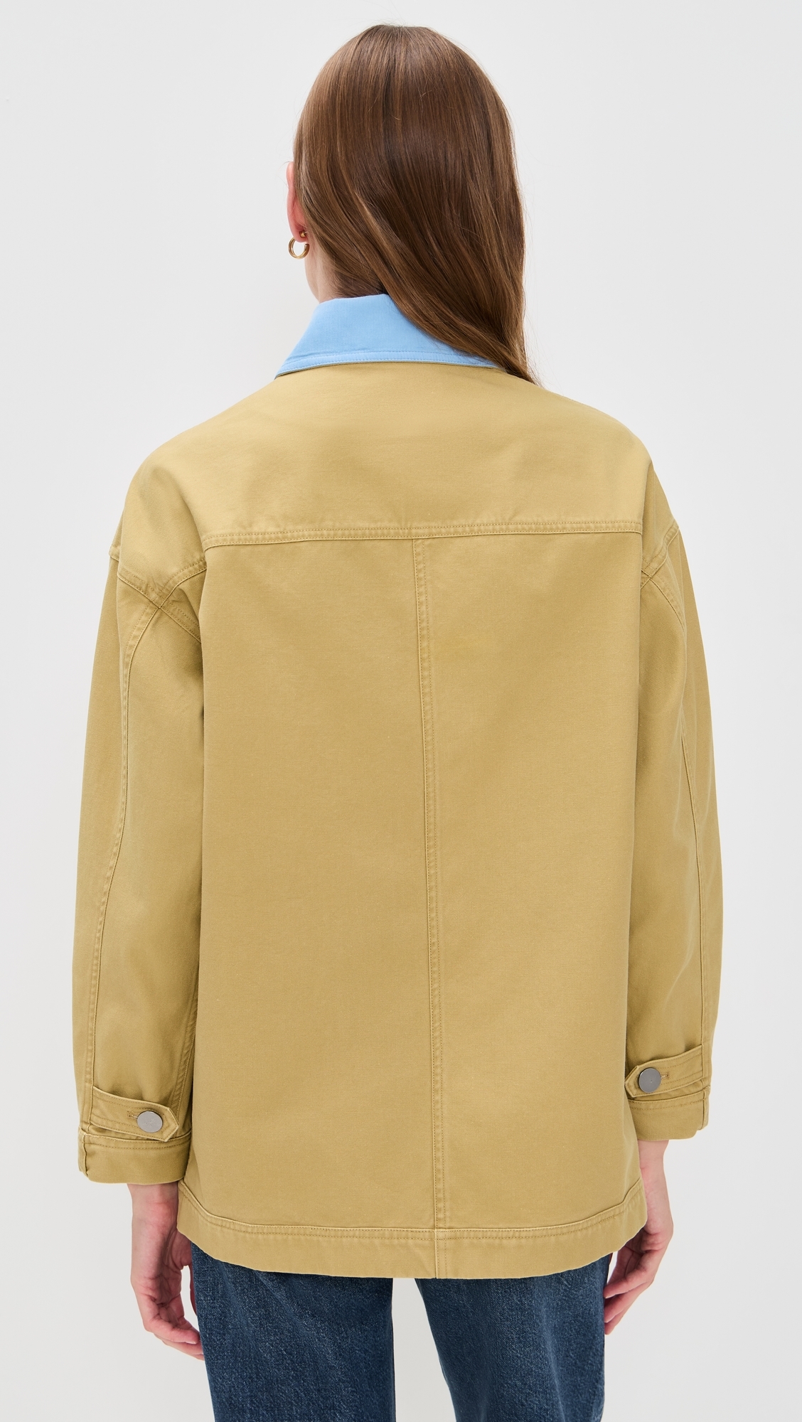 Dree Mid-Length Barn Jacket Mocha
