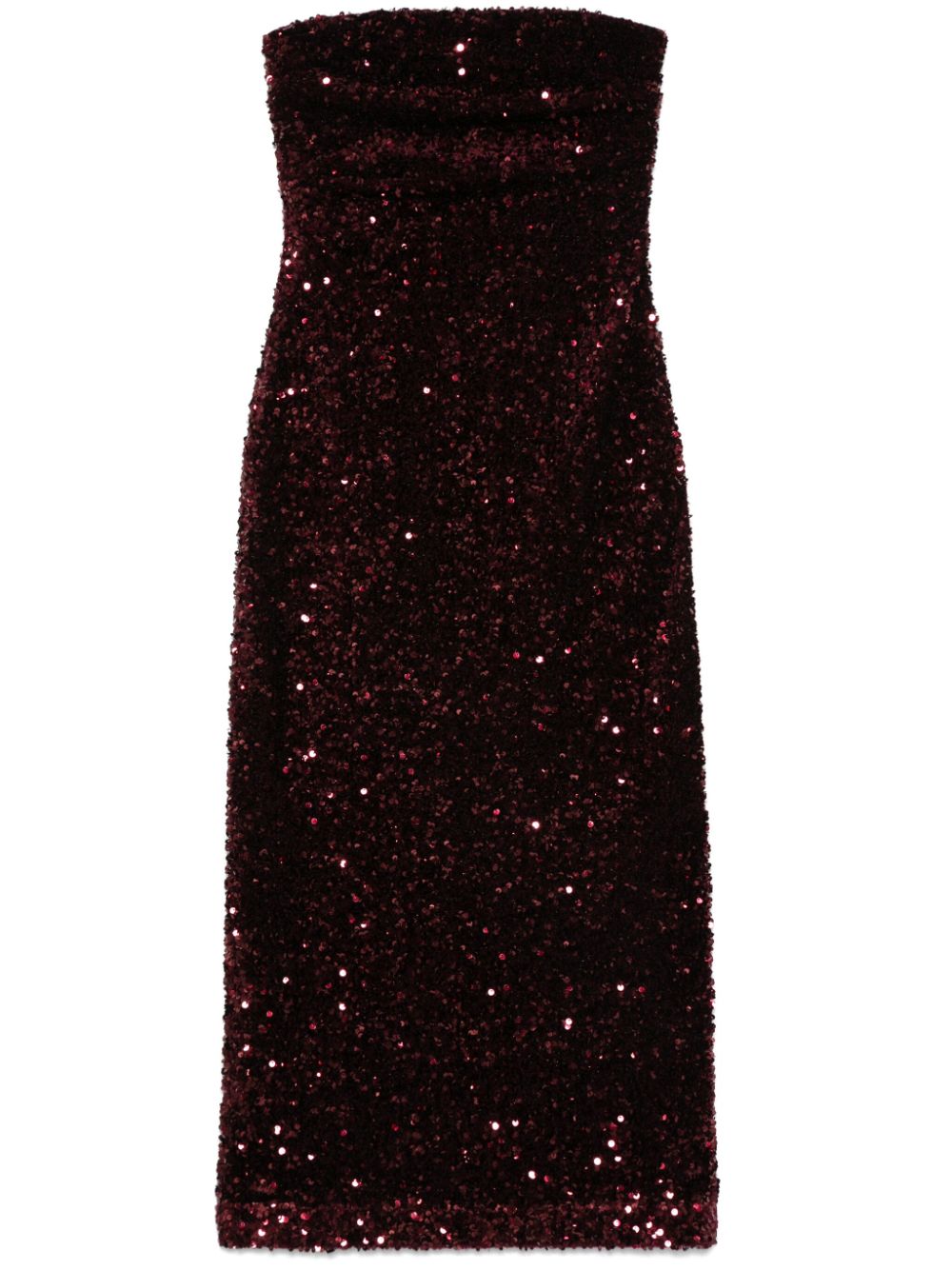 Aleppo midi dress - Red