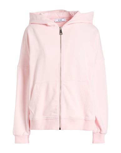 Woman Sweatshirt Pink Size 2 Cotton, Polyester