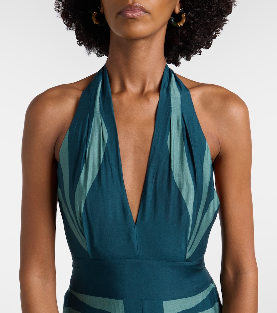 Ina printed midi dress