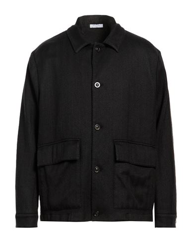 Man Jacket Black Size 36 Cashmere, Wool