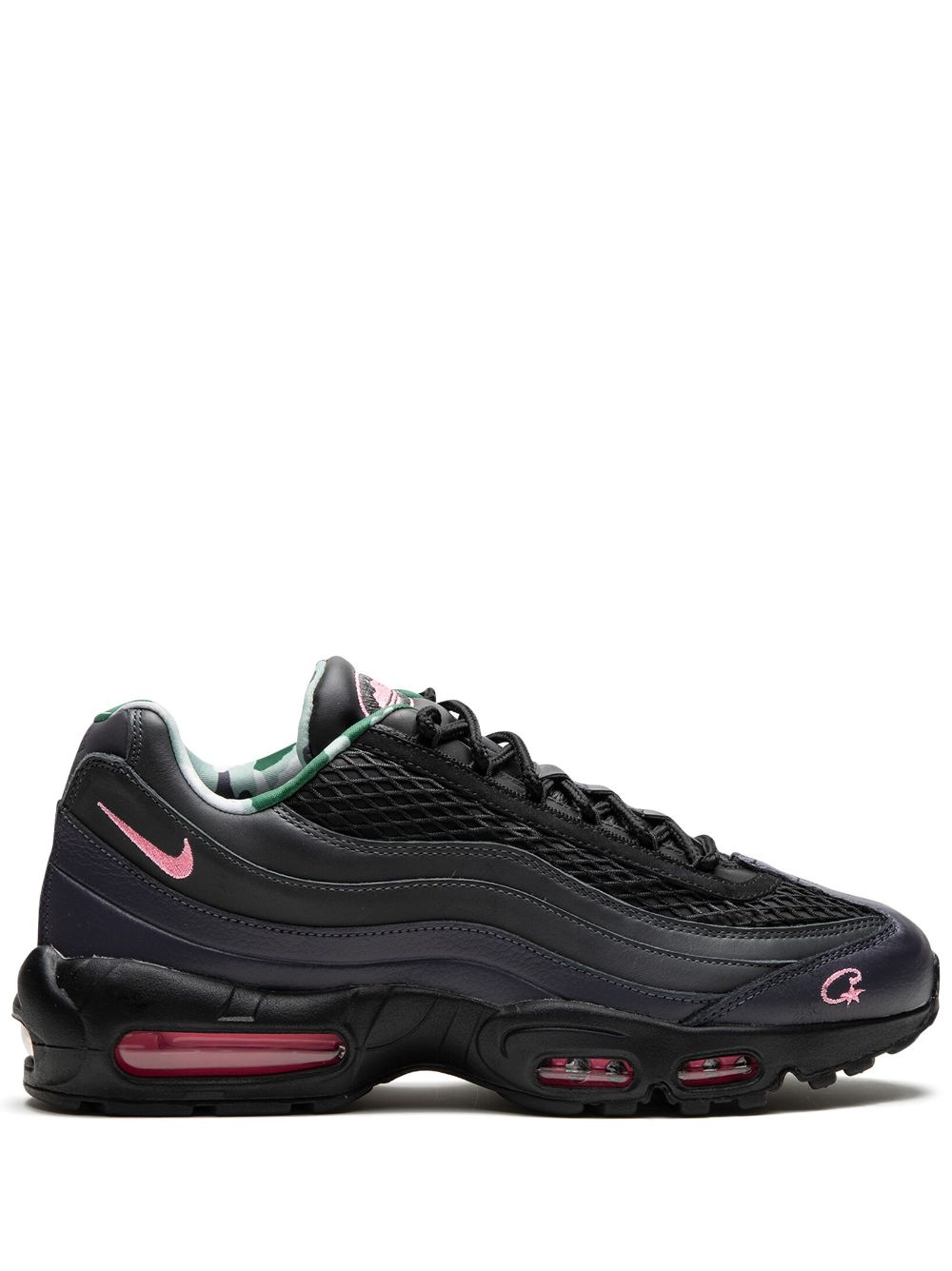 X Corteiz Air Max 95 "Pink Beam" sneakers - Gridiron/Pink Beam-Black