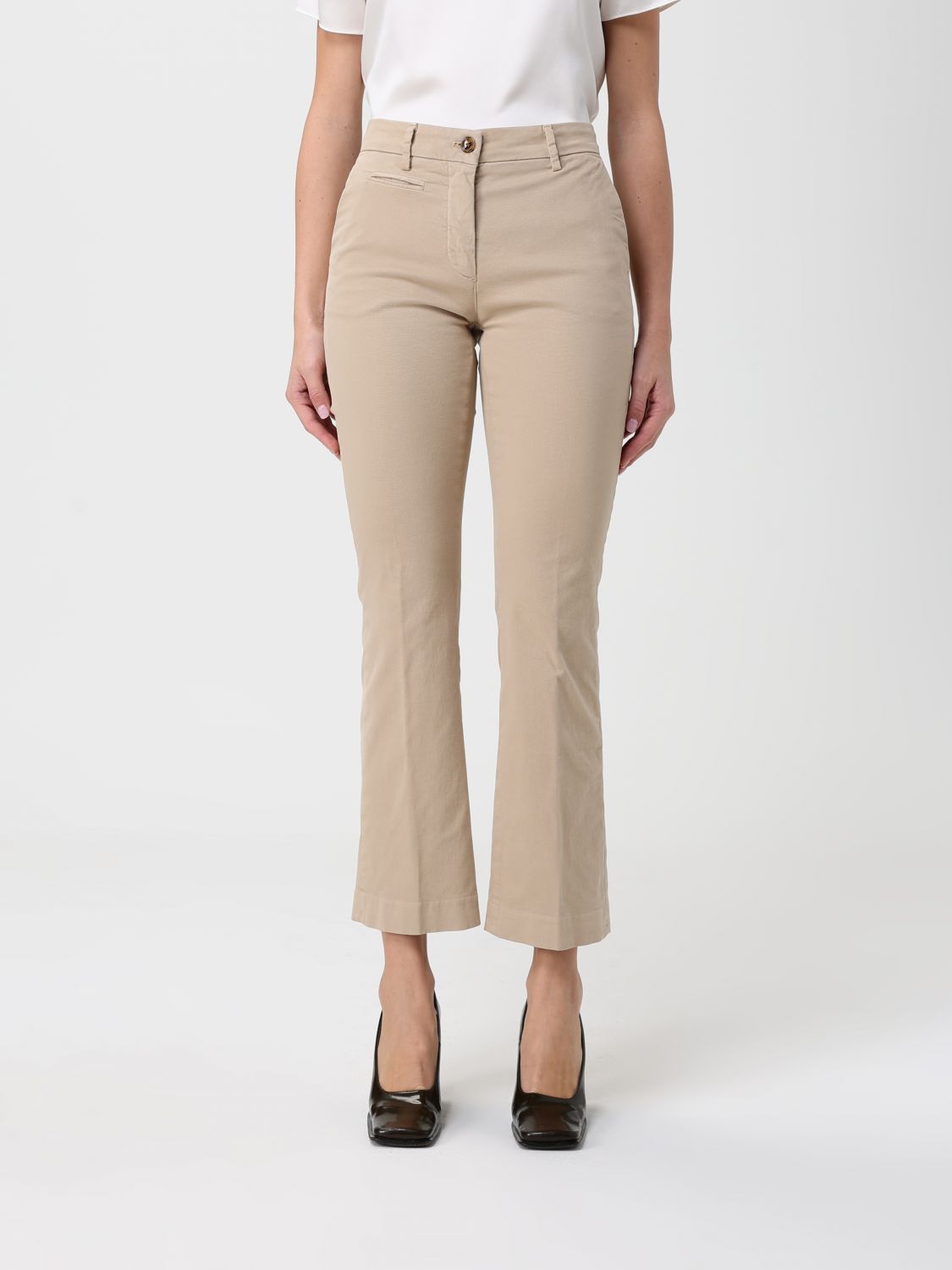 Pants Woman color Sand