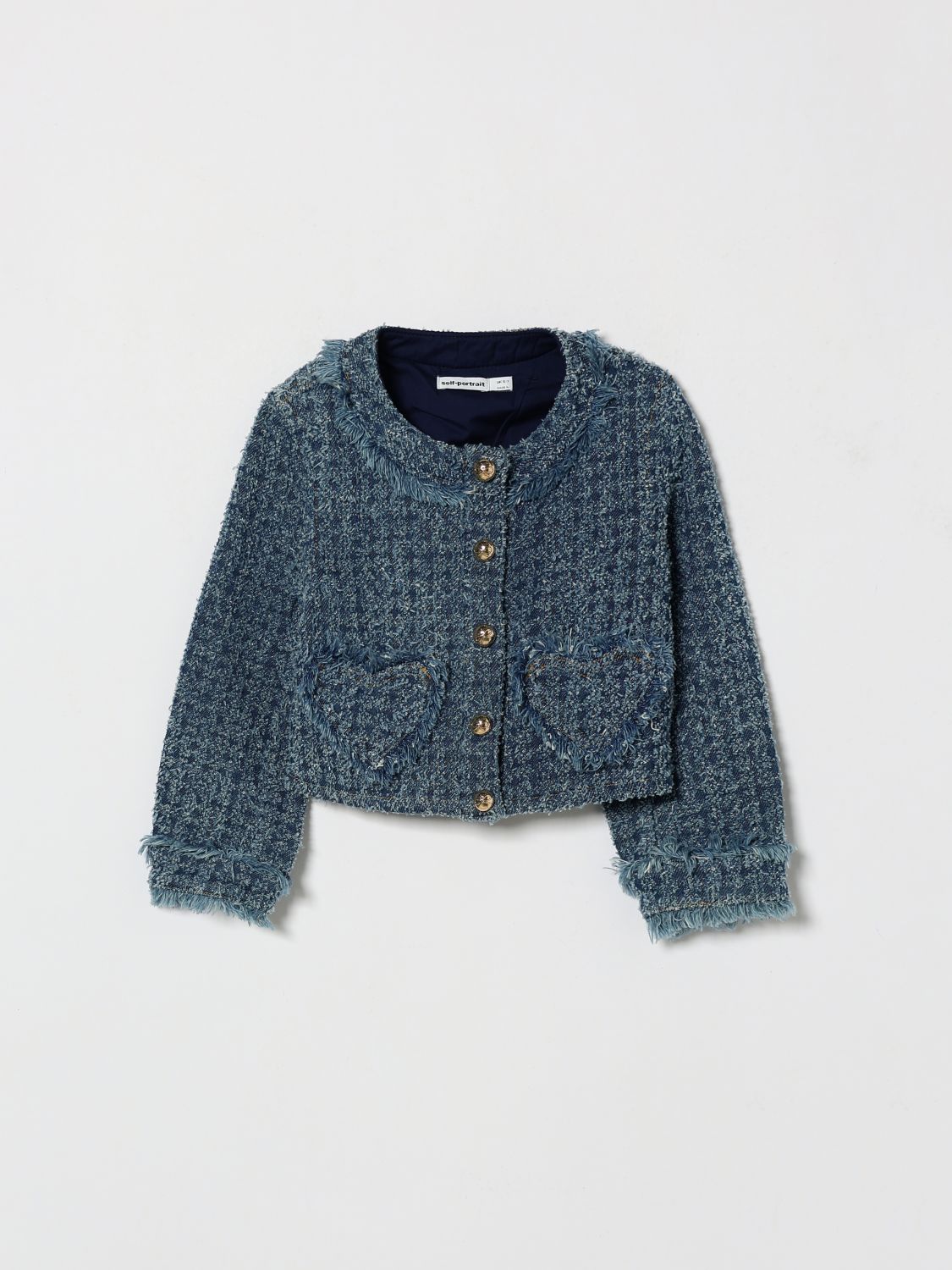 Jacket Kids color Blue