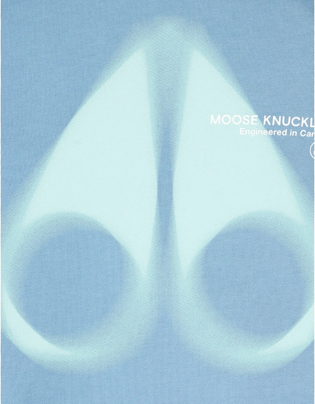 Men's Moose Knuckles Maurice Popover Hoody 1576   Sea - Blue - Size: 40/Regular