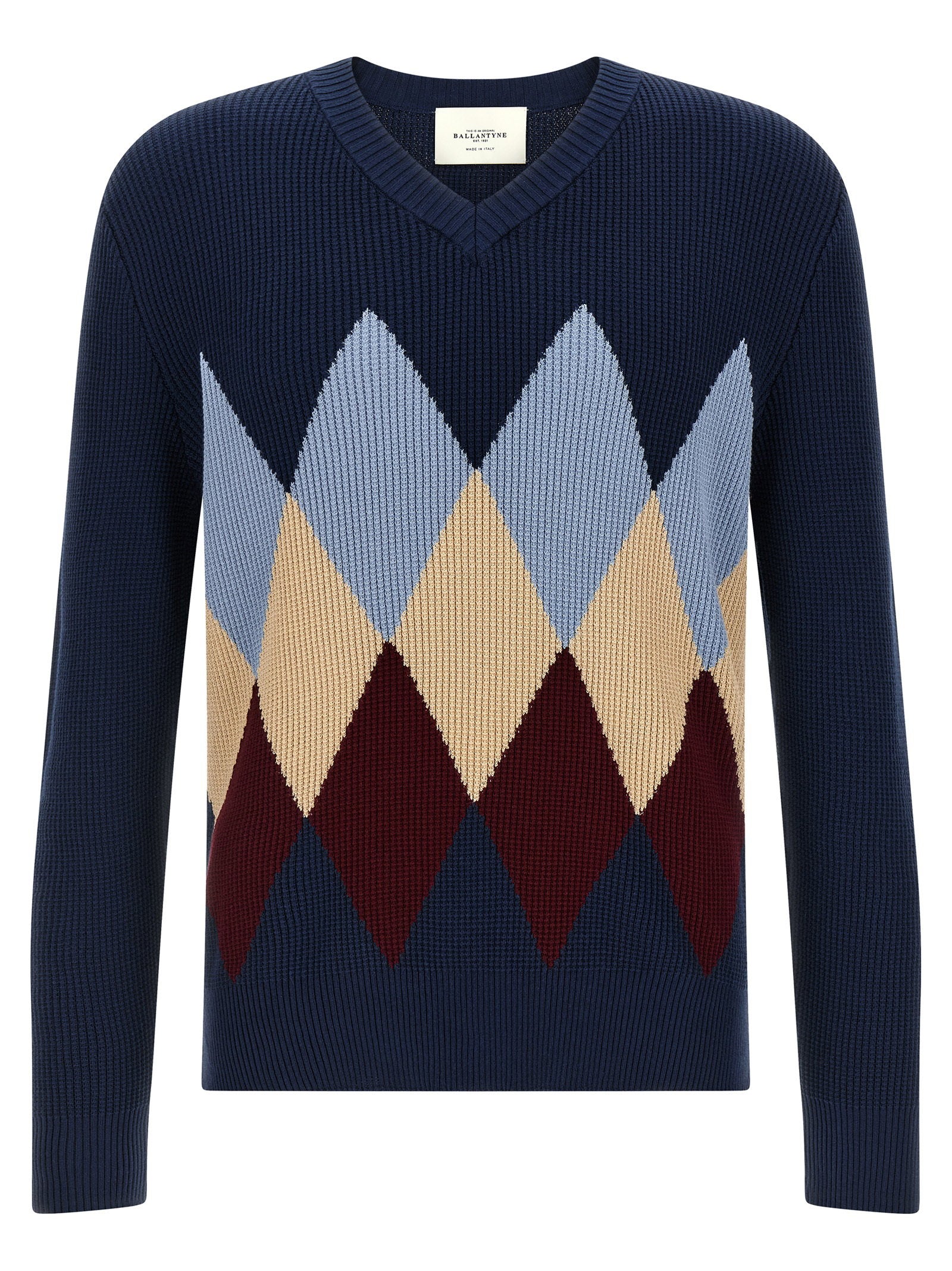 Argyle Pattern Sweater