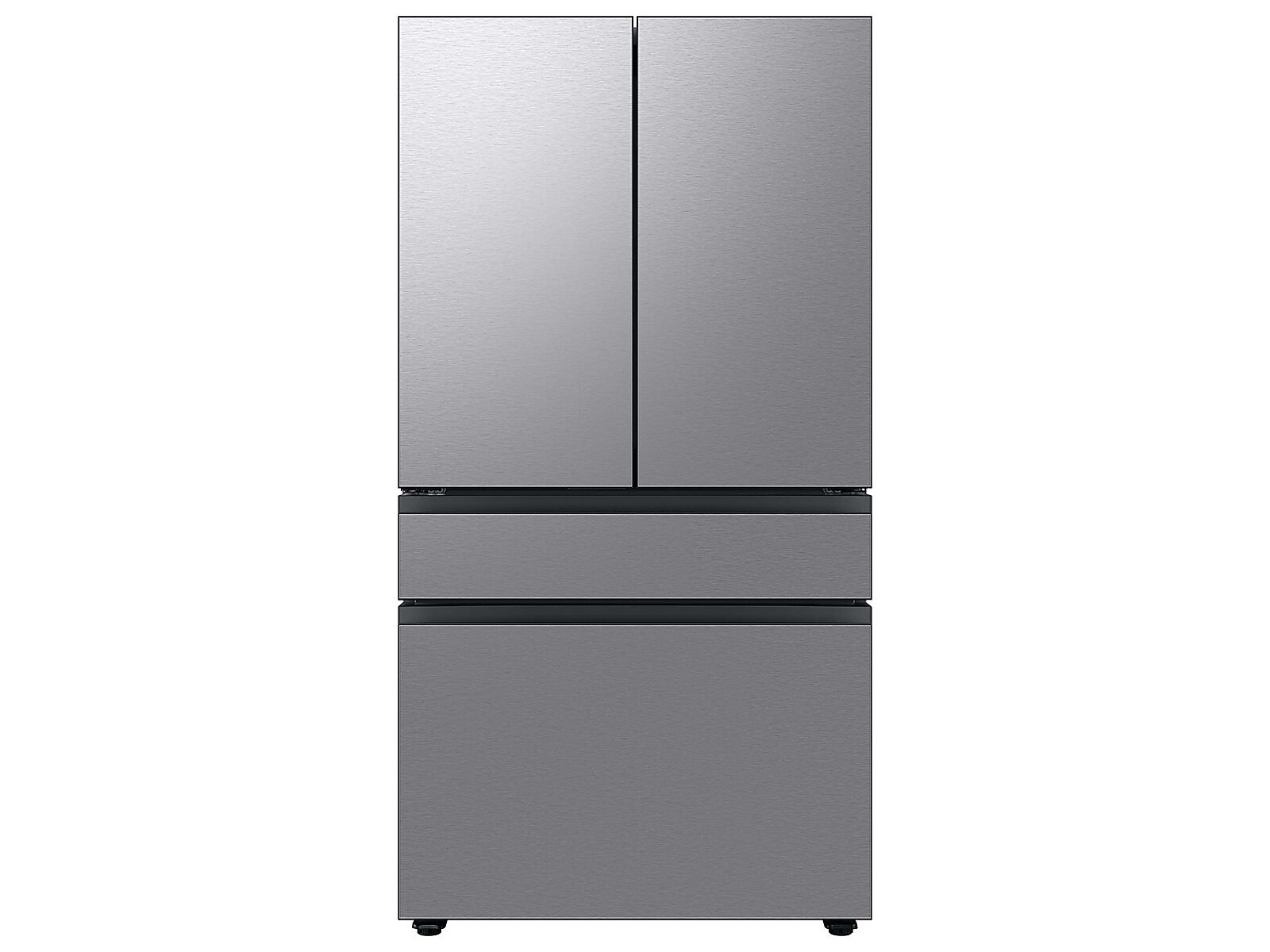 Bespoke 4-Door French Door Refrigerator Panel in Stainless Steel - Middle Panel(RA-F36DMMQL/AA)