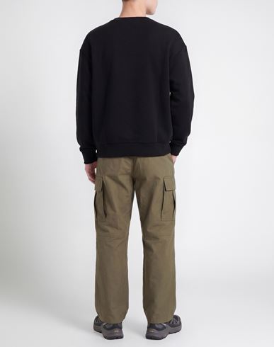 Man Sweatshirt Black Size S Cotton, Polyester, Polyurethane