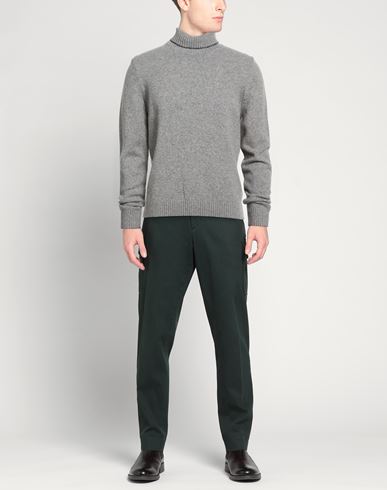 Man Turtleneck Light grey Size 42 Merino Wool