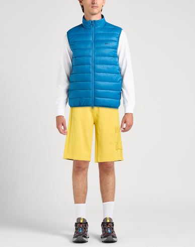 Man Shorts & Bermuda Shorts Yellow Size M Cotton