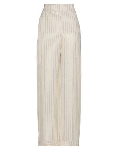 Woman Pants Beige