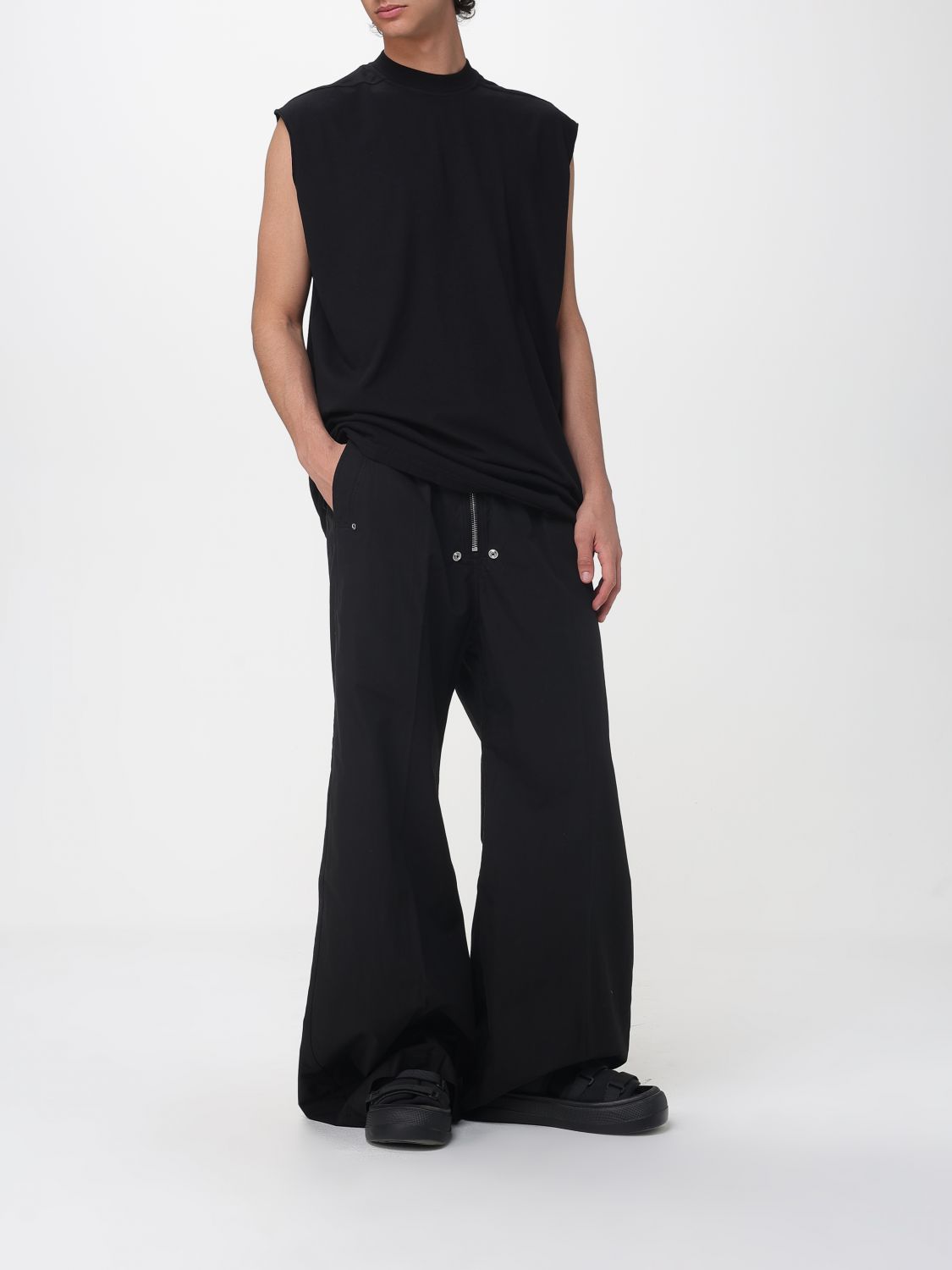 Pants Men color Black