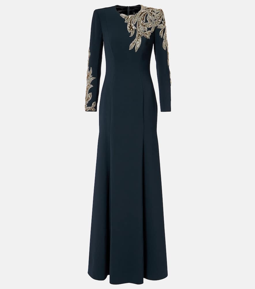 Honor embellished gown