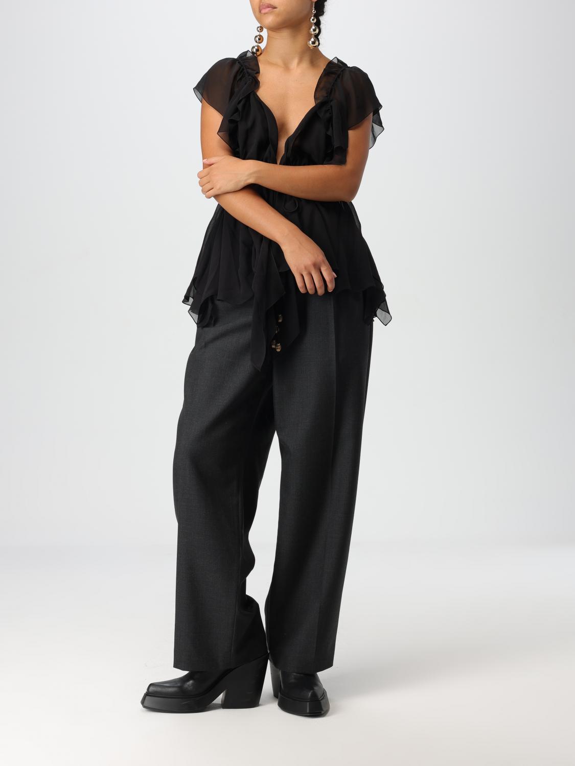 Top CHLOÉ Woman color Black