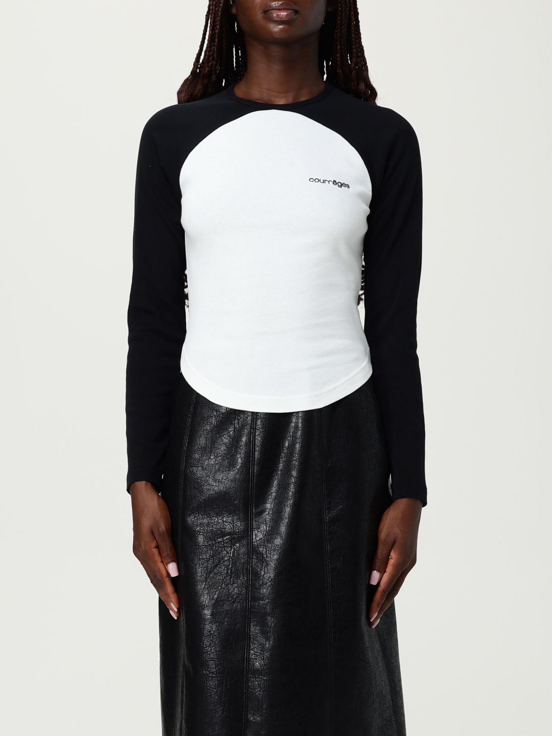 T-Shirt COURRÈGES Woman color White