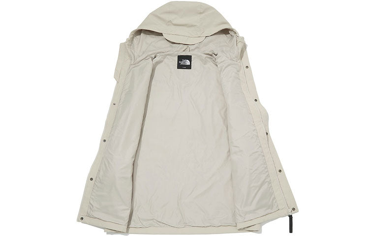 Multi-pocket Workwear Hooded Jacket 'White'