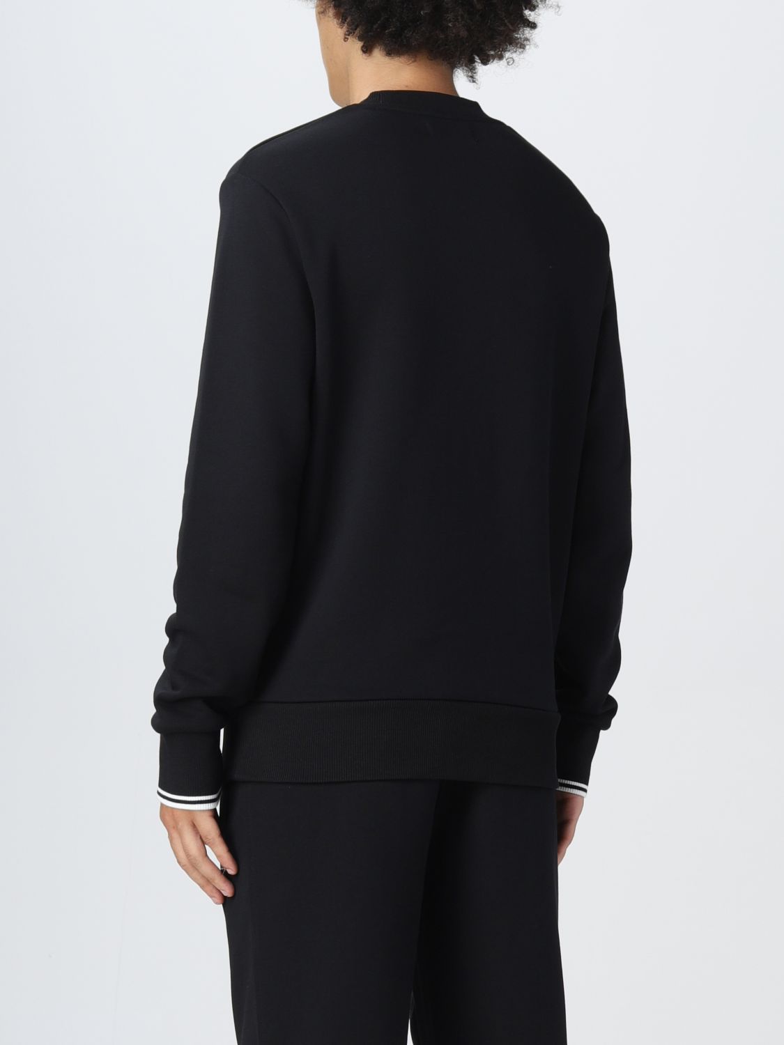 Sweatshirt Men color Black