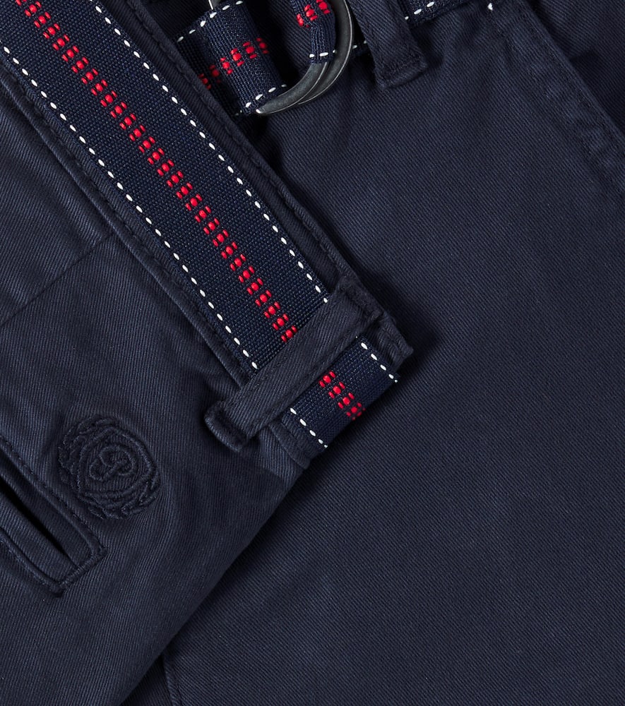 Cotton-blend shorts