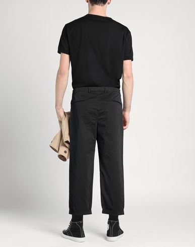 Man Pants Black Size 36 Cotton, Elastane