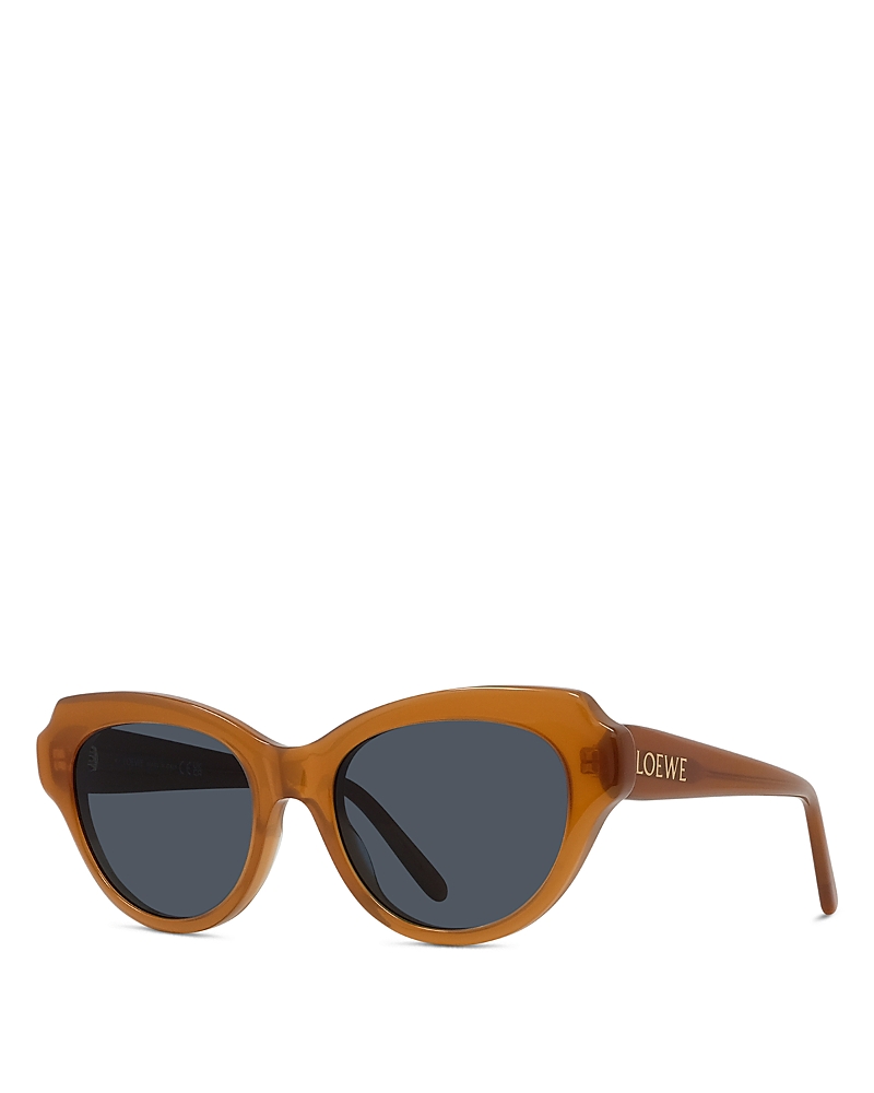 Slim Geometric Sunglasses, 53mm