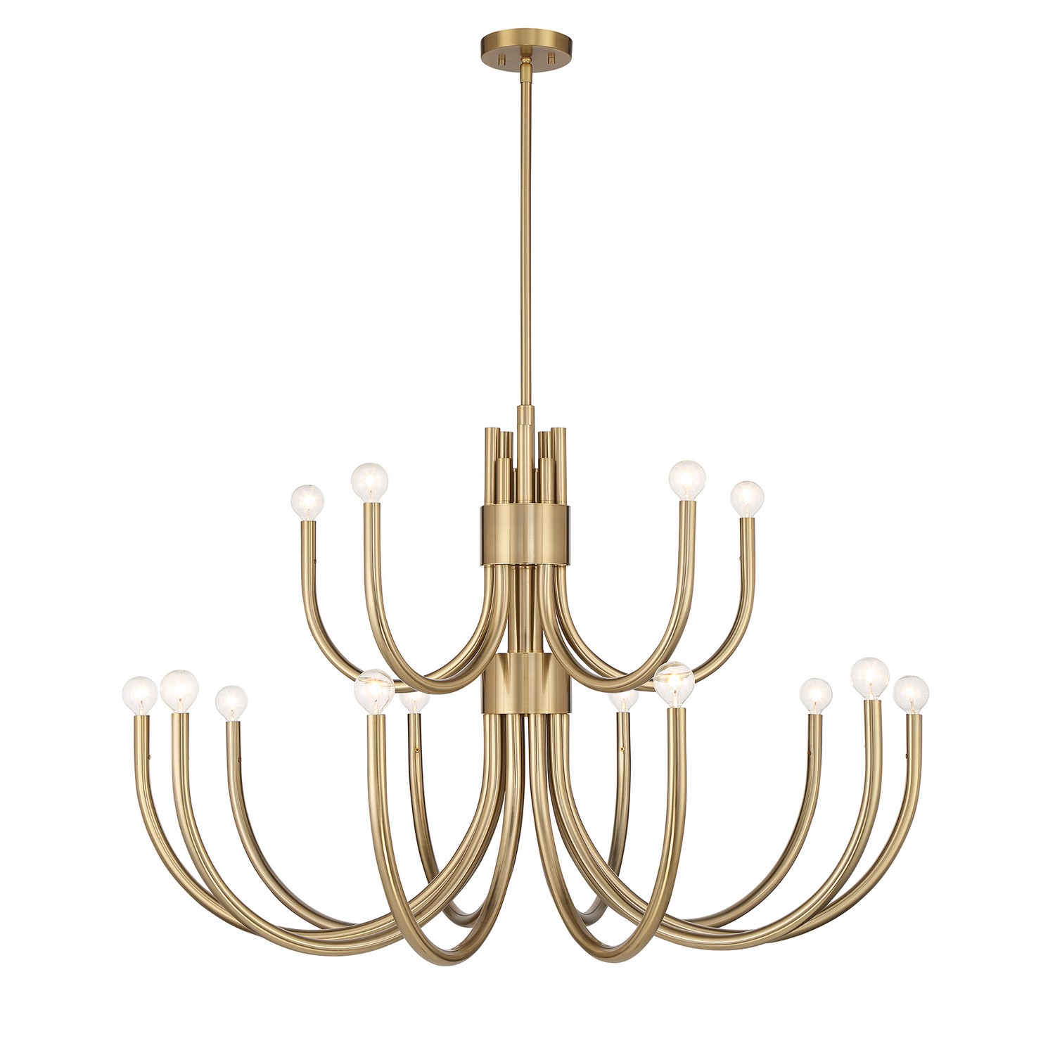 Sorrento 15-Light Chandelier in Noble Bra