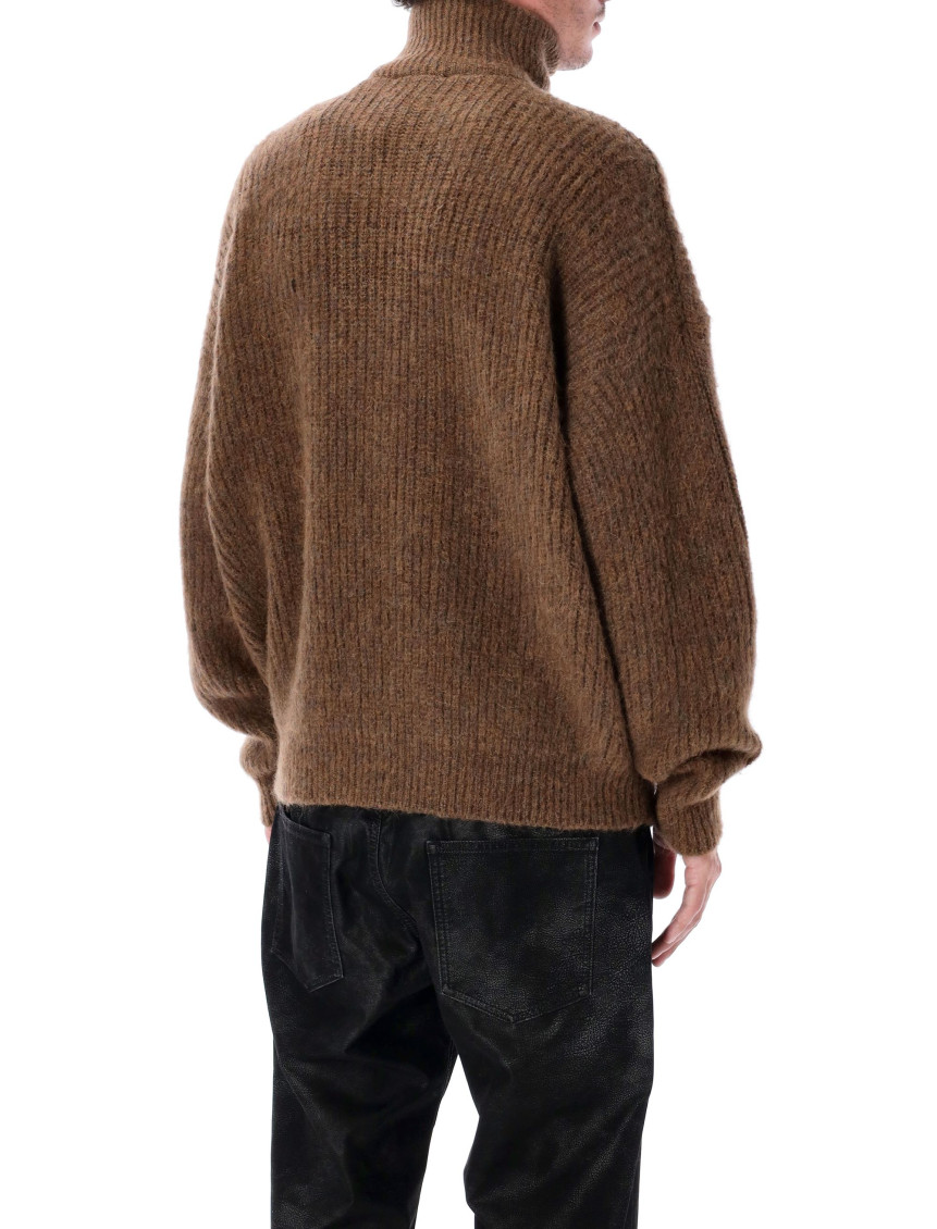 Isabel Marant - half zip sweater high collar