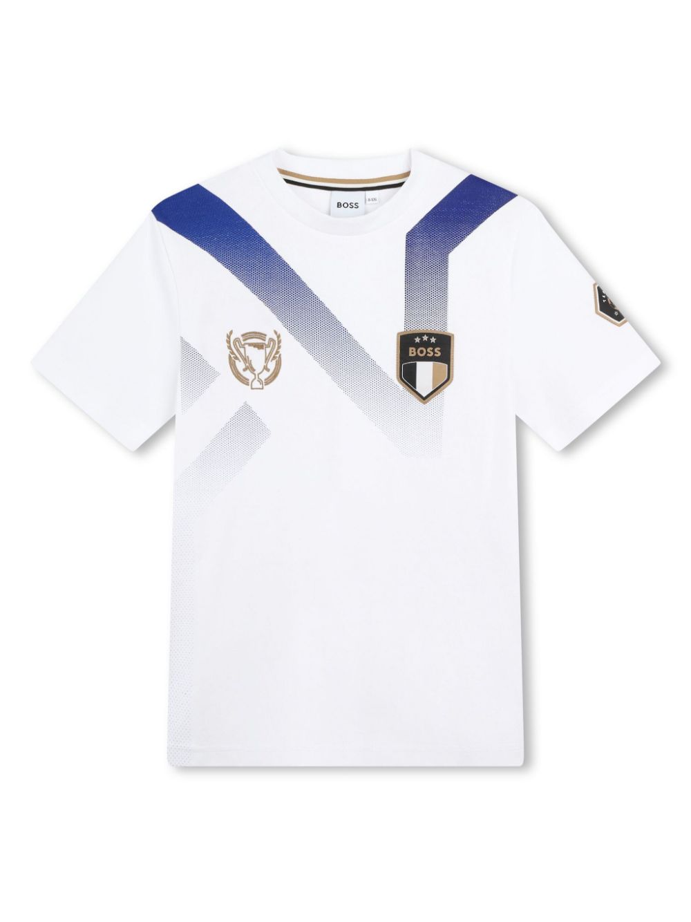 Embroidered-motif T-shirt - White