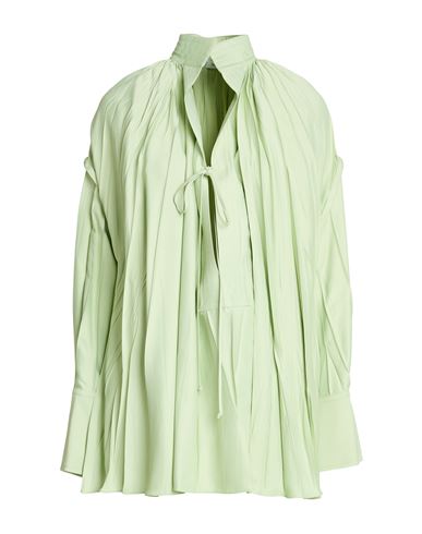 Woman Top Lime green Size M Viscose, Elastane