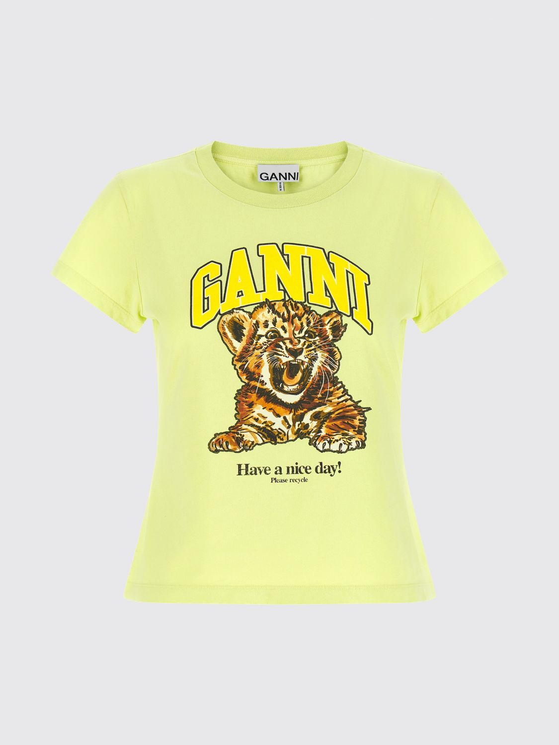 T-Shirt Woman color Green