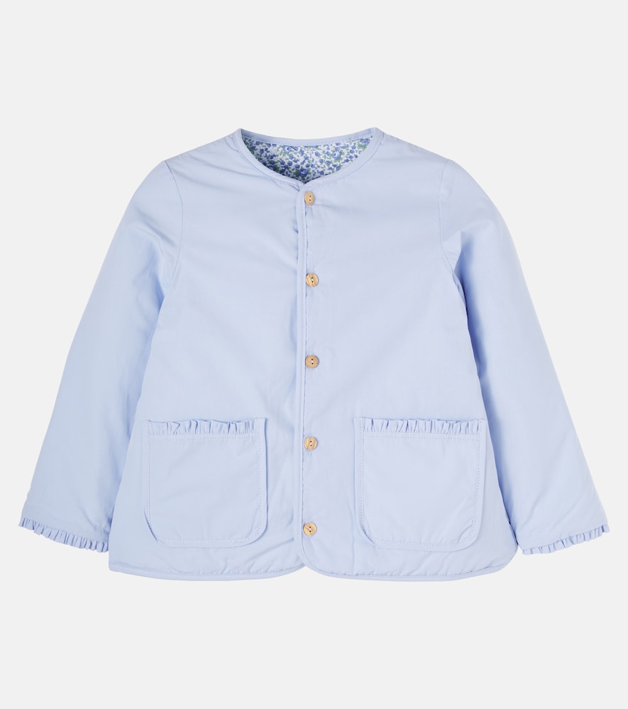 Anneliese reversible cotton and linen jacket