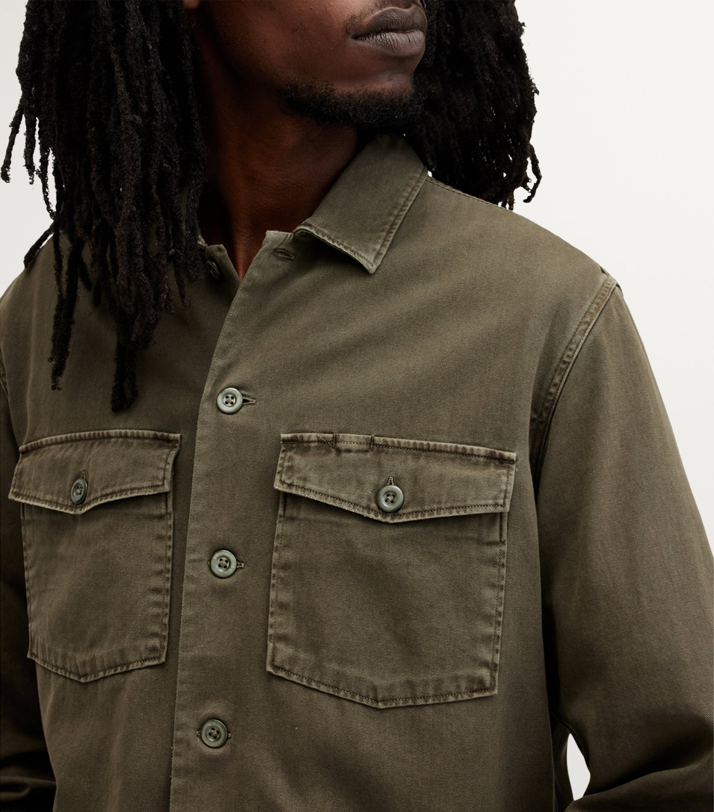 Cotton Spotter Overshirt