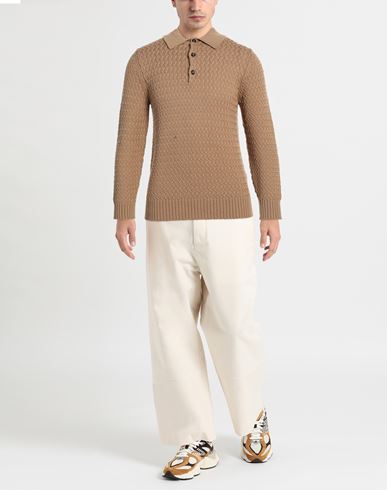 Man Sweater Camel