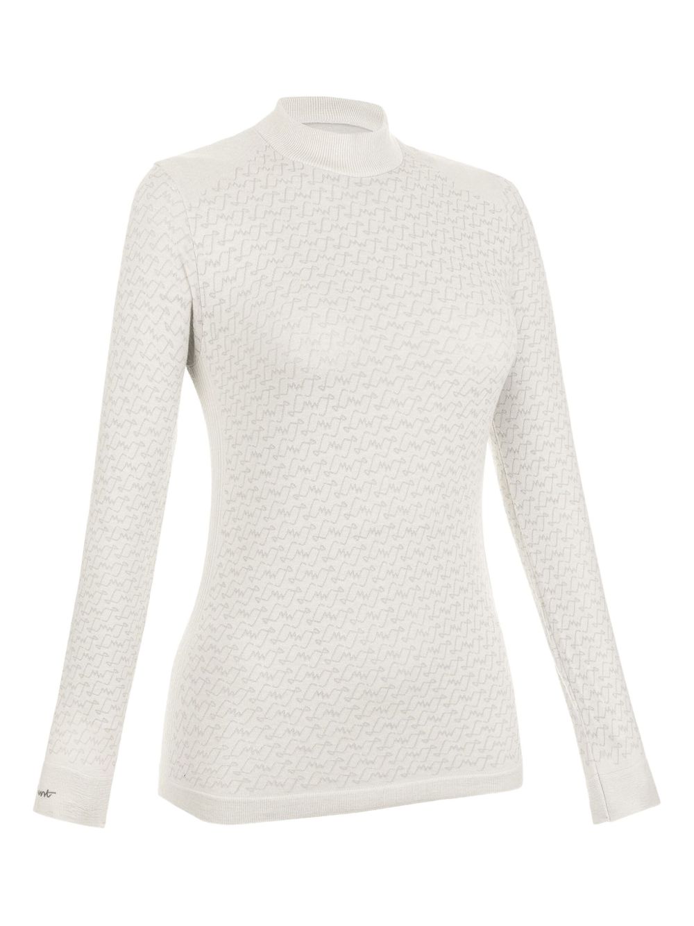 LAMUNT monogram-print jumper - Neutrals