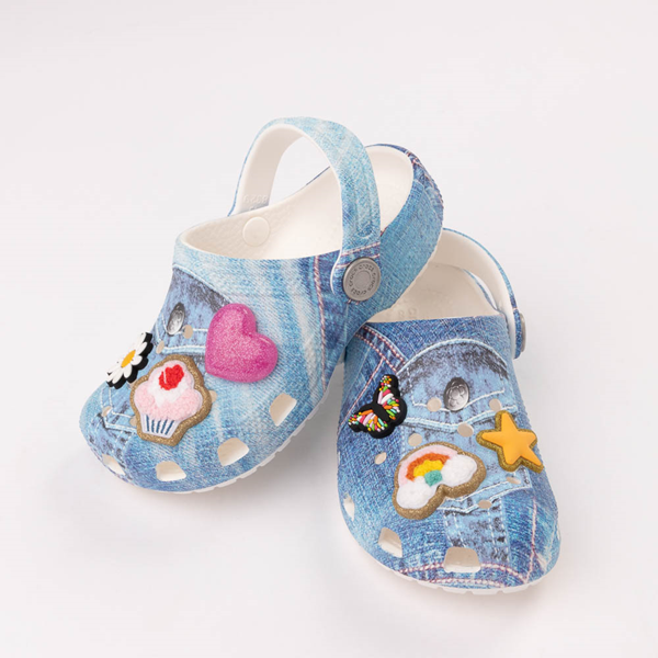 Crocs Classic Denim Patch Clog - Baby / Toddler - Deni