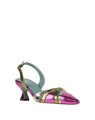 Woman Pumps Fuchsia Size 8 Leather