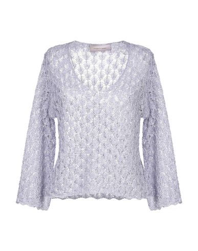 Woman Sweater Lilac Size S Polyester, Cotton, Acrylic, Polyamide, Metal