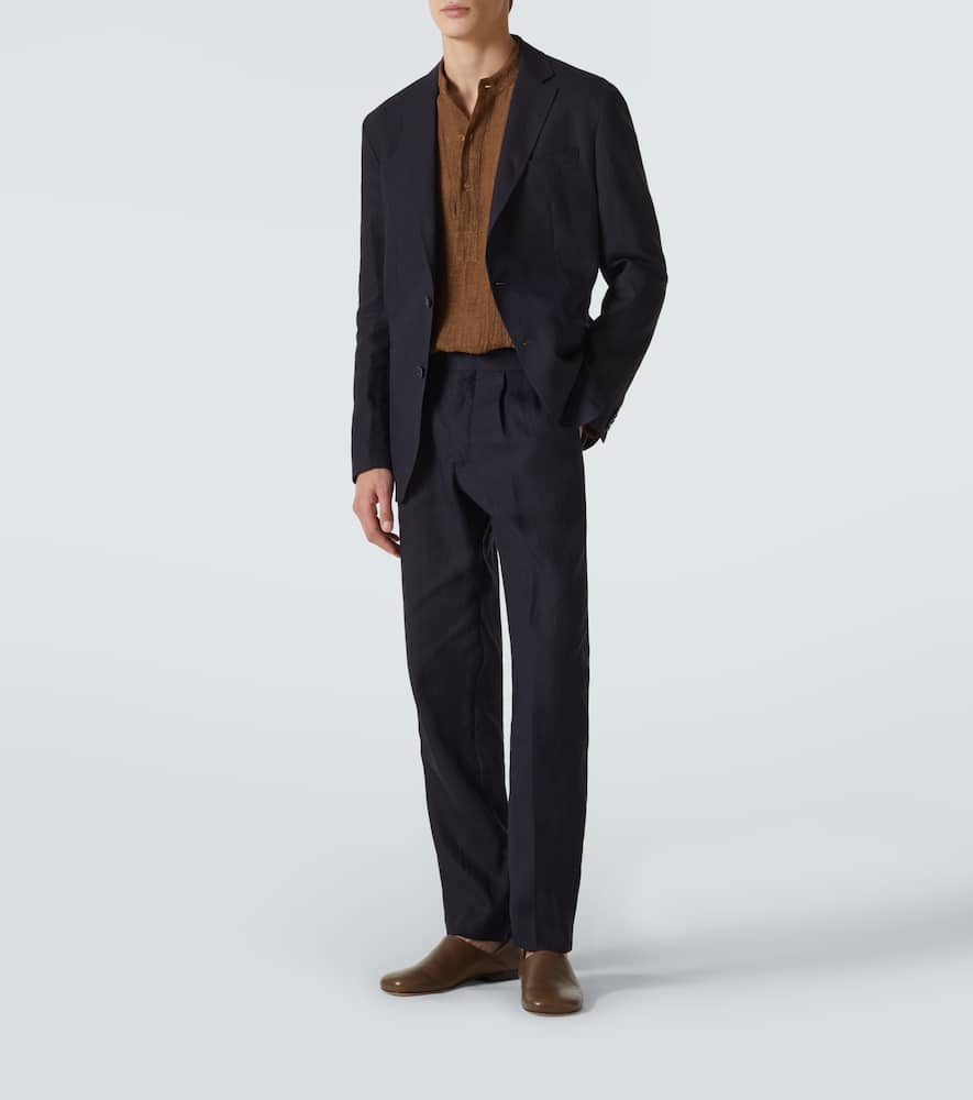 Garret linen blazer