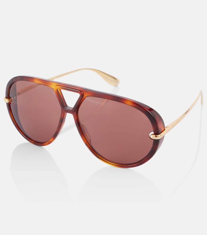 Drop aviator sunglasses