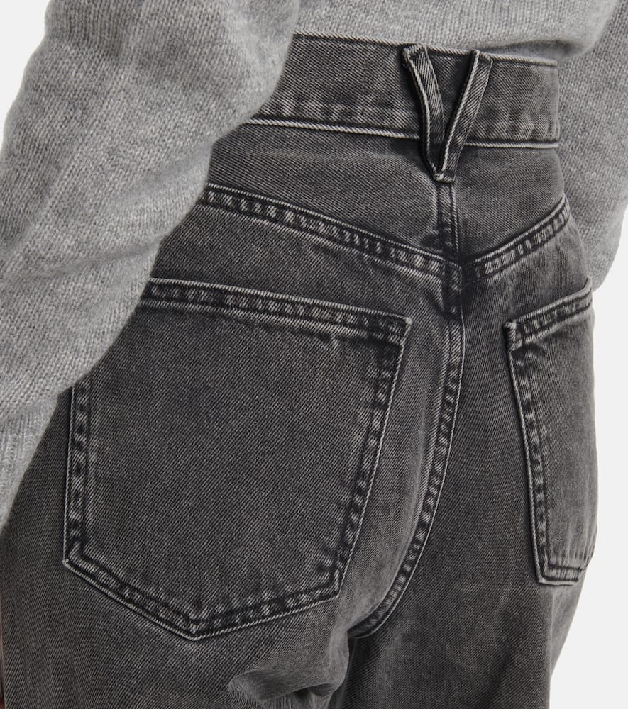 Taylor high-rise wide-leg jeans