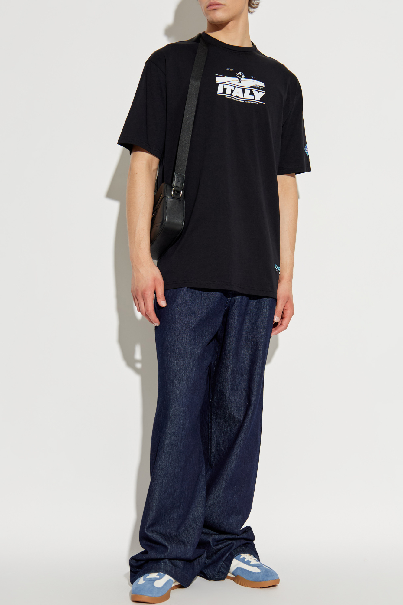 T-shirt With Print, Men's, Black